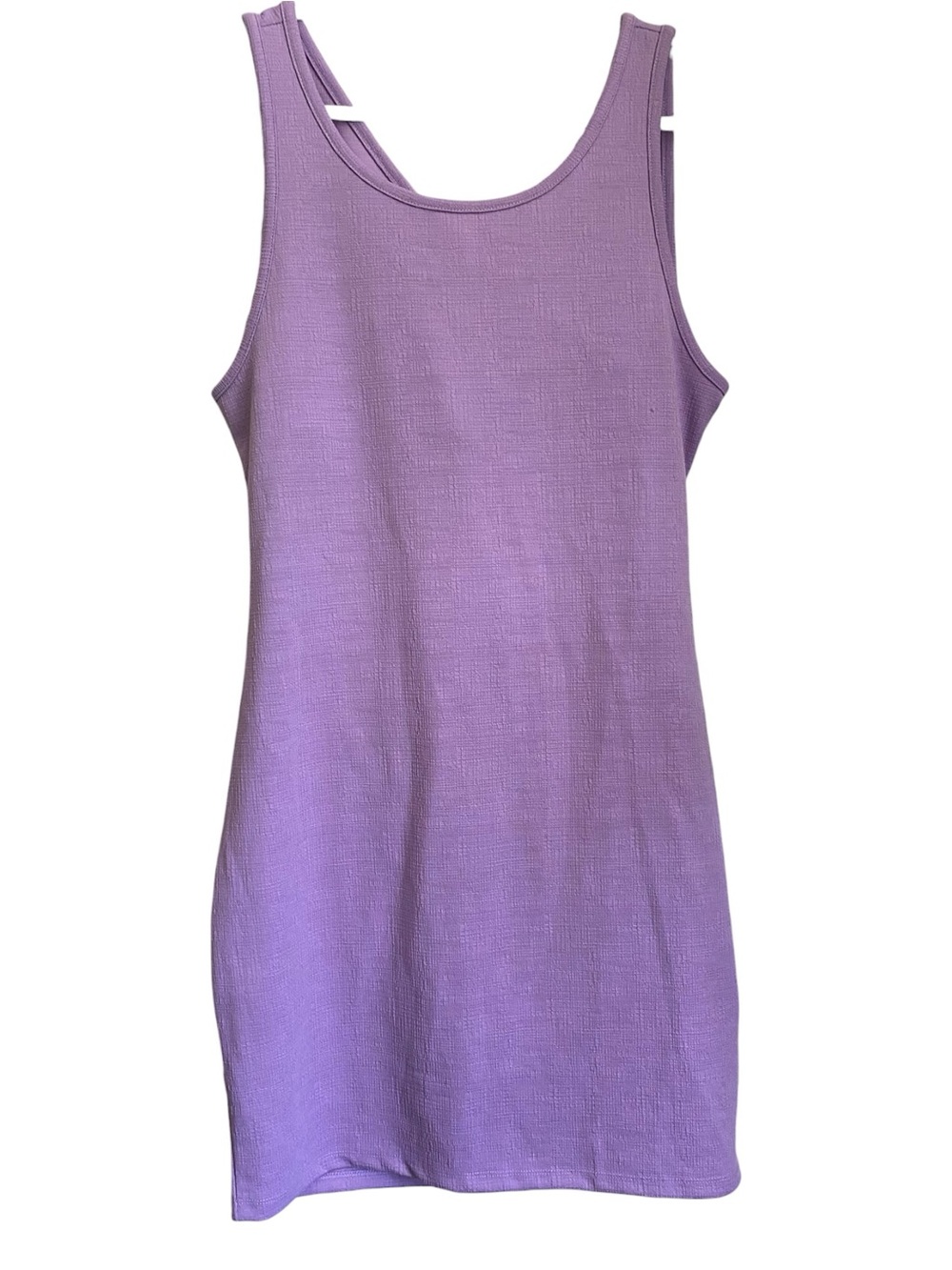 Roxy Mini Dress XL Purple Open Back Cross Strap Cut Out Surf Girl Coastal New